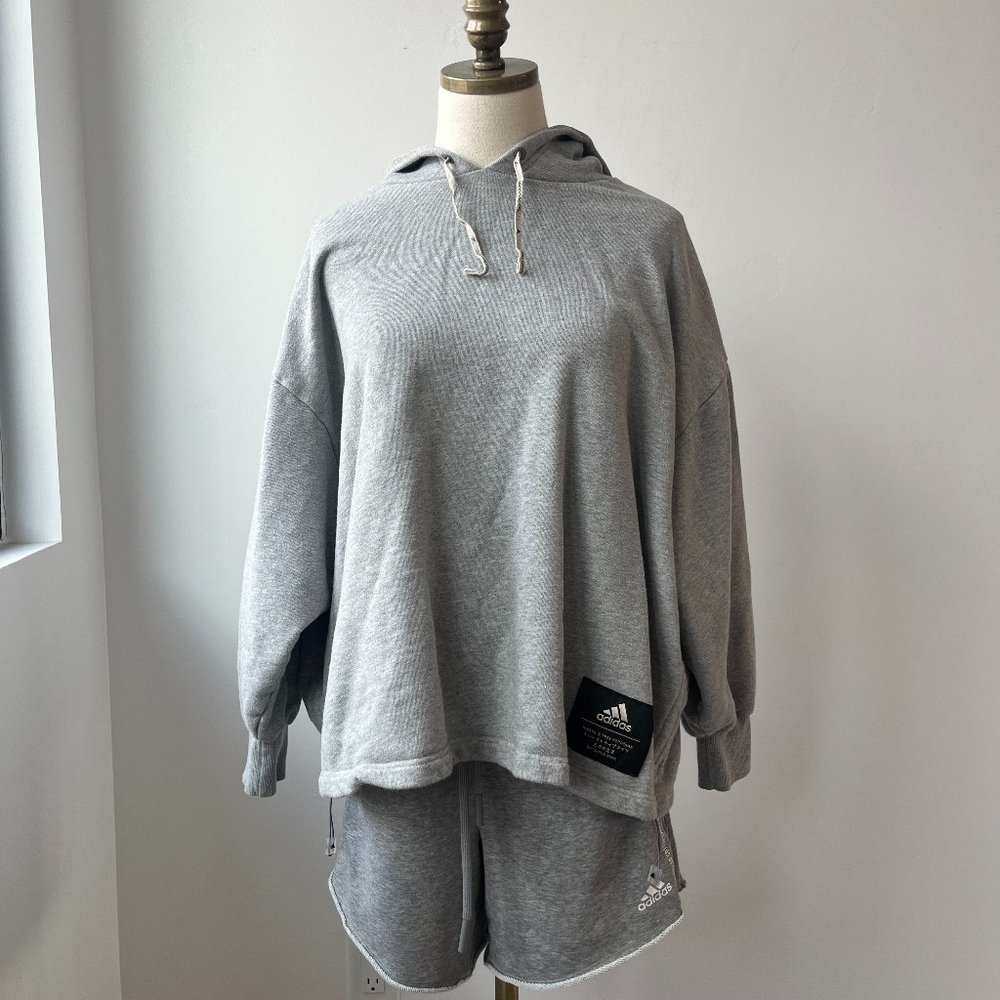 Adidas Heather Grey Sweat Set